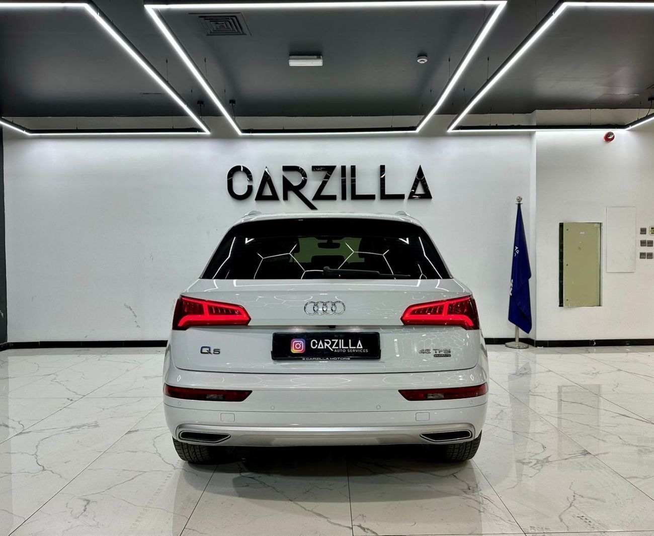 Audi Q5 45 TFSI Quattro 2.0L AED 1,665 / Monthly l 0% Down Payment l Quattro l 1 Year Warranty