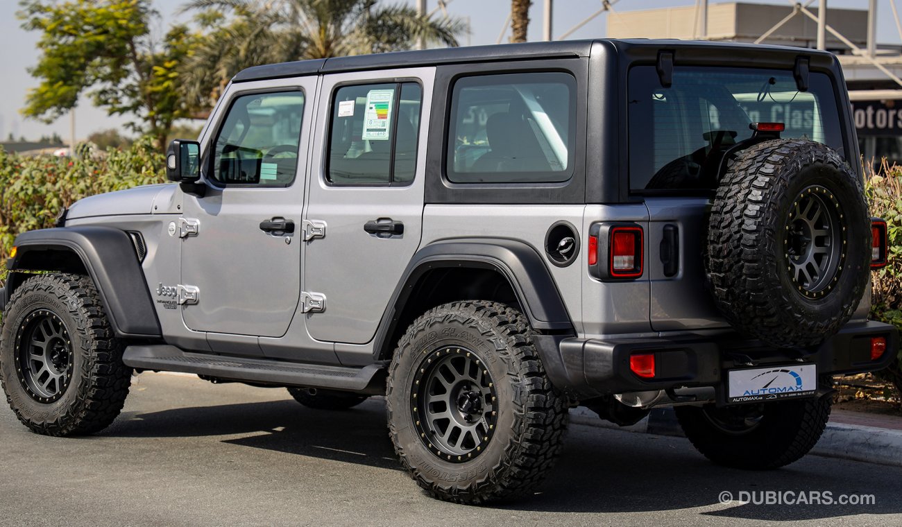 Jeep Wrangler 2021 UNLIMITED SPORT V6 3.6L W/ 3 Yrs or 60K km Warranty @ Trading Enterprises