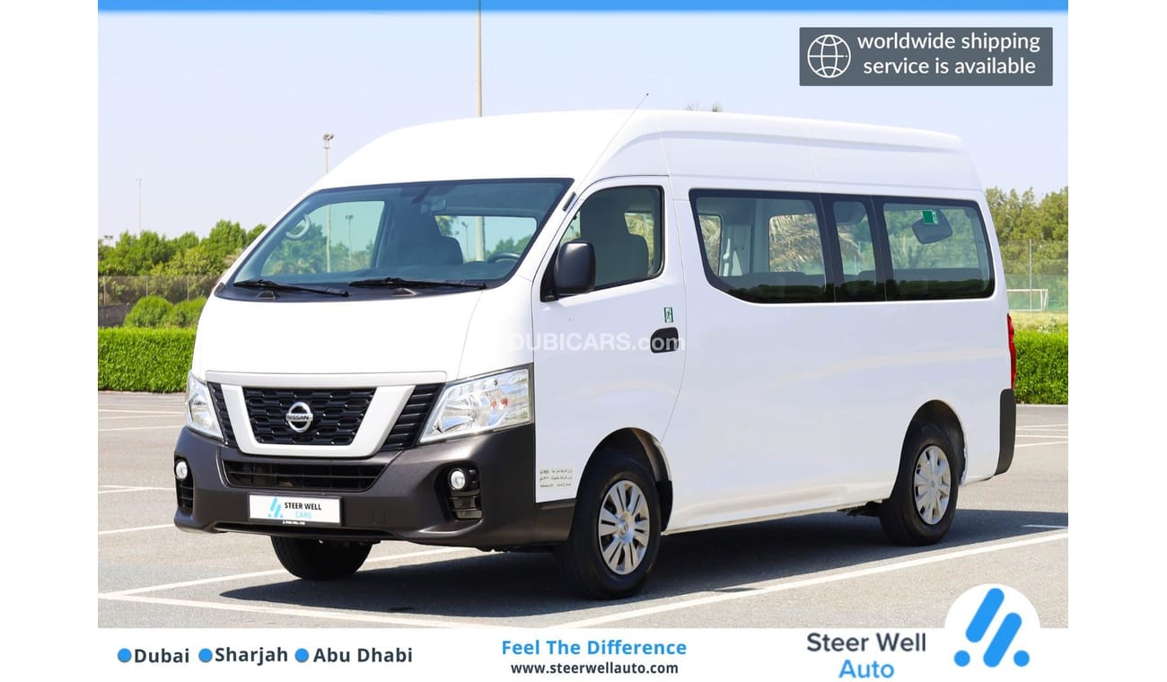 نيسان أورفان NV350 | 13 Seater Passenger Van | Excellent Condition | GCC
