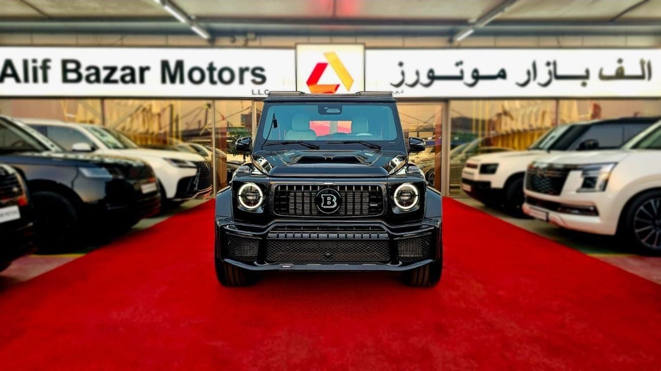 برابوس جي 800 ويدستار - مرسيدس-إيه إم جي جي 63 برابوس G800 موديل 2025 – لون أسود | كاربون كامل | SUV فاخرة عالية الأداء