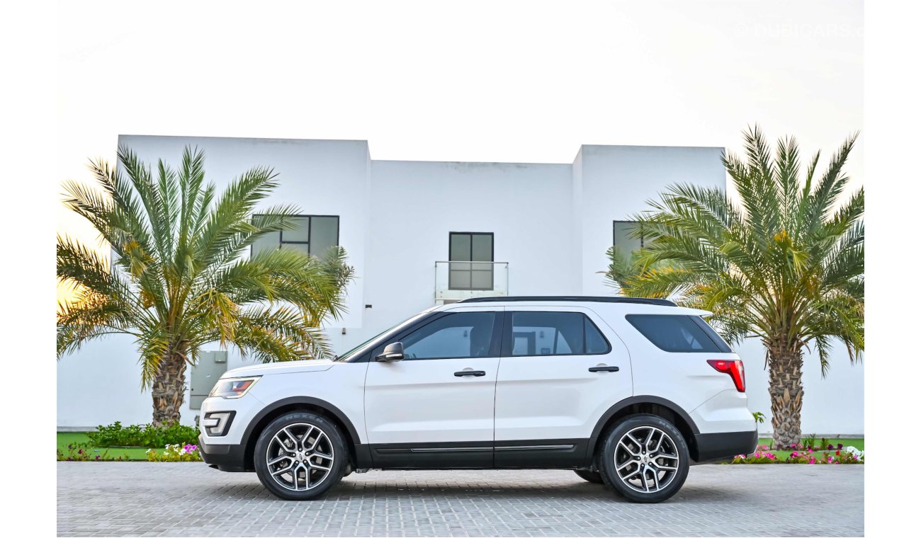 Ford Explorer AED 2,037 Per Month | 0% DP | Immaculate Condition with Full Service History