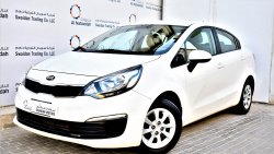 Kia Rio 1.4L EX SEDAN 2016 GCC SPECS WITH DEALER WARRANTY STARTING FROM 27,900 DHS