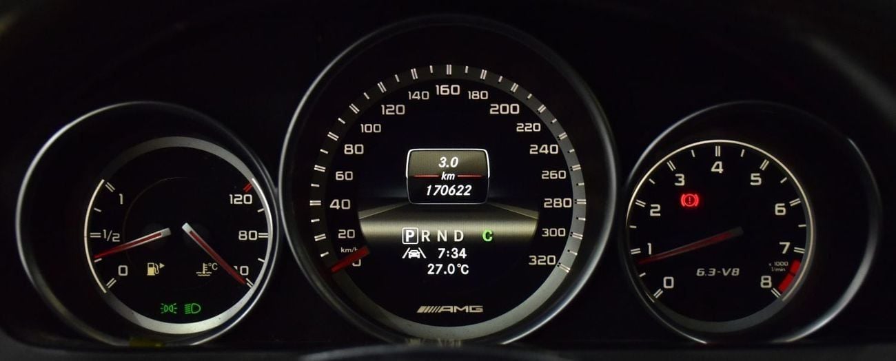 Mercedes-Benz C 63 AMG EXCELLENT DEAL for our Mercedes Benz C63 AMG ( 2013 Model ) in Black Color GCC Specs