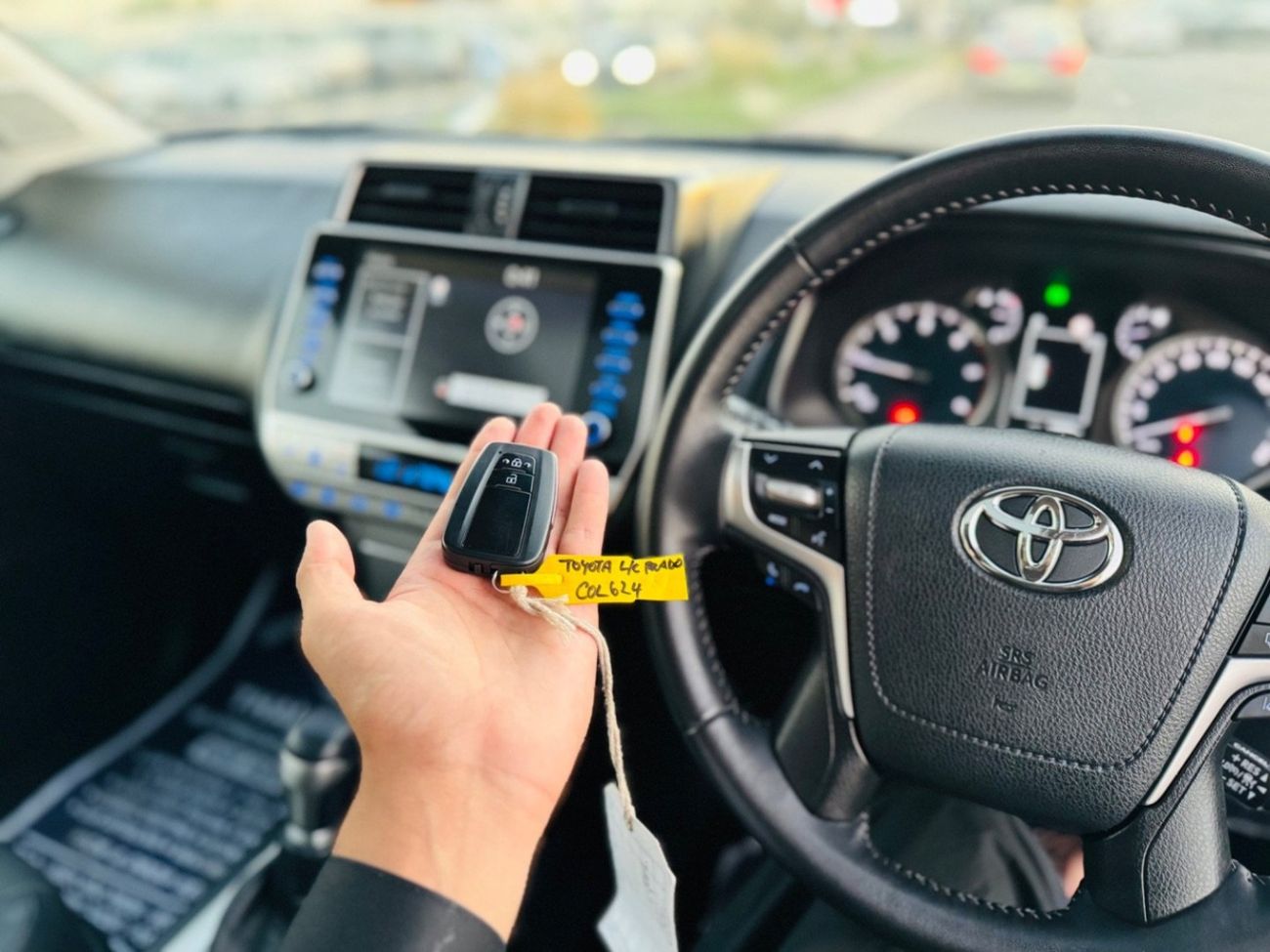 تويوتا برادو Toyota prado 2023 diesel silver RHD