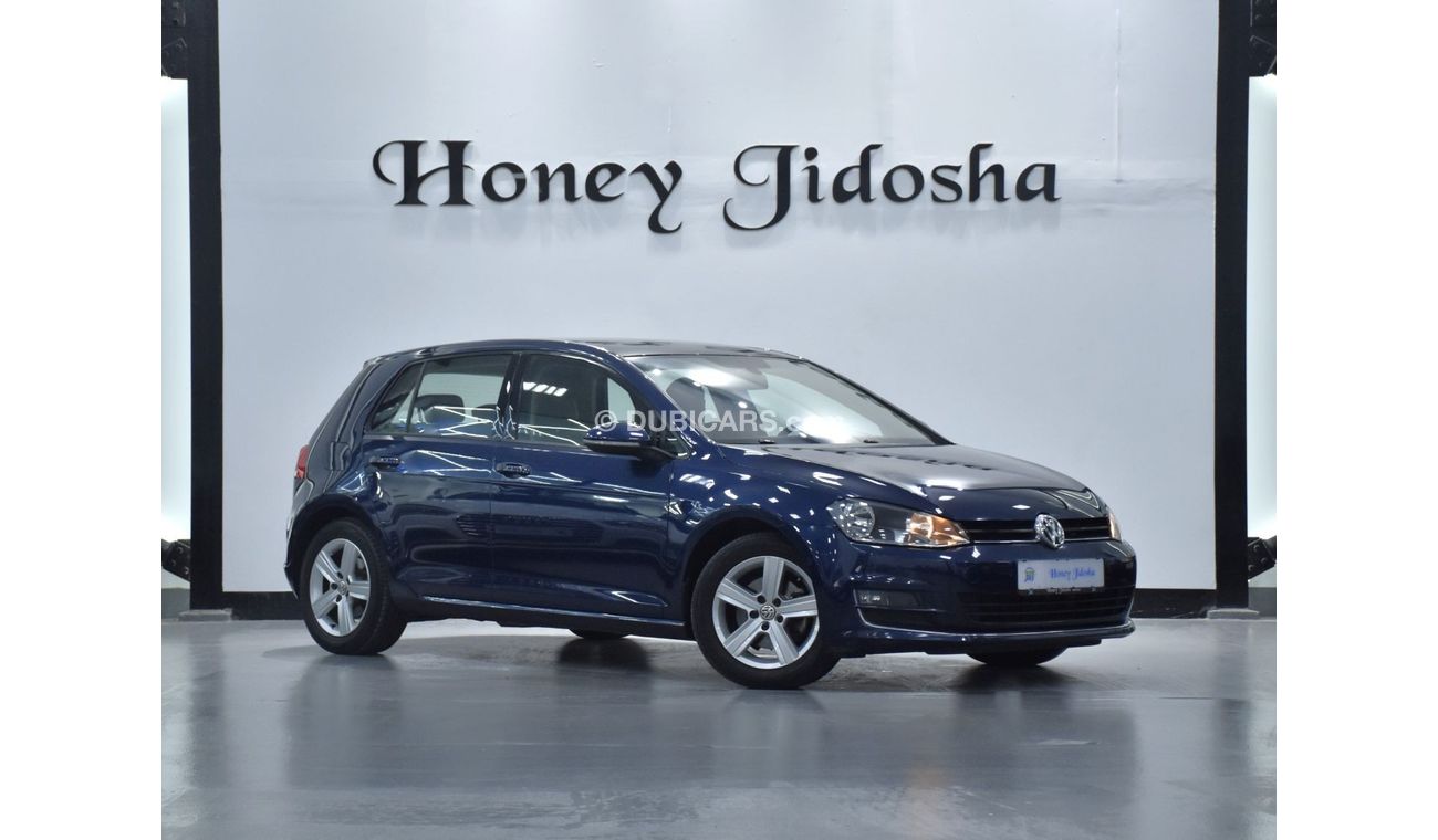 Volkswagen Golf EXCELLENT DEAL for our Volkswagen Golf TSi ( 2016 Model ) in Blue Color GCC Specs