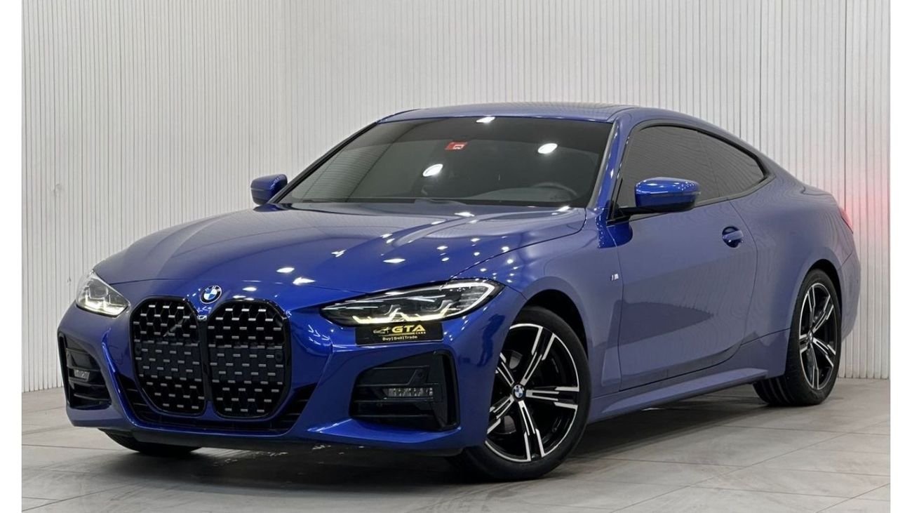 BMW 420i Std 2022 BMW 420i Coupe MSport, 2025 AGMC Warranty + Service Contract, Full Service History, GCC