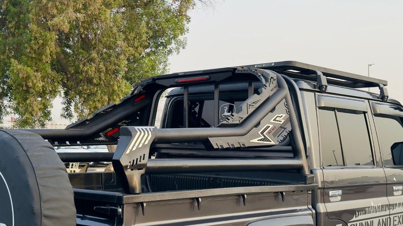 Toyota Land Cruiser Pick Up MODIFIED TO 2024 MODEL | DOUBLE CABIN | MANUAL TRANSMISSION | RHD | 2016 | Back Swing Double Spare W