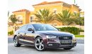 Audi A5 S-Line Sportback - Full Agency Service History - AED 1,351 Per Month! - 0% DP