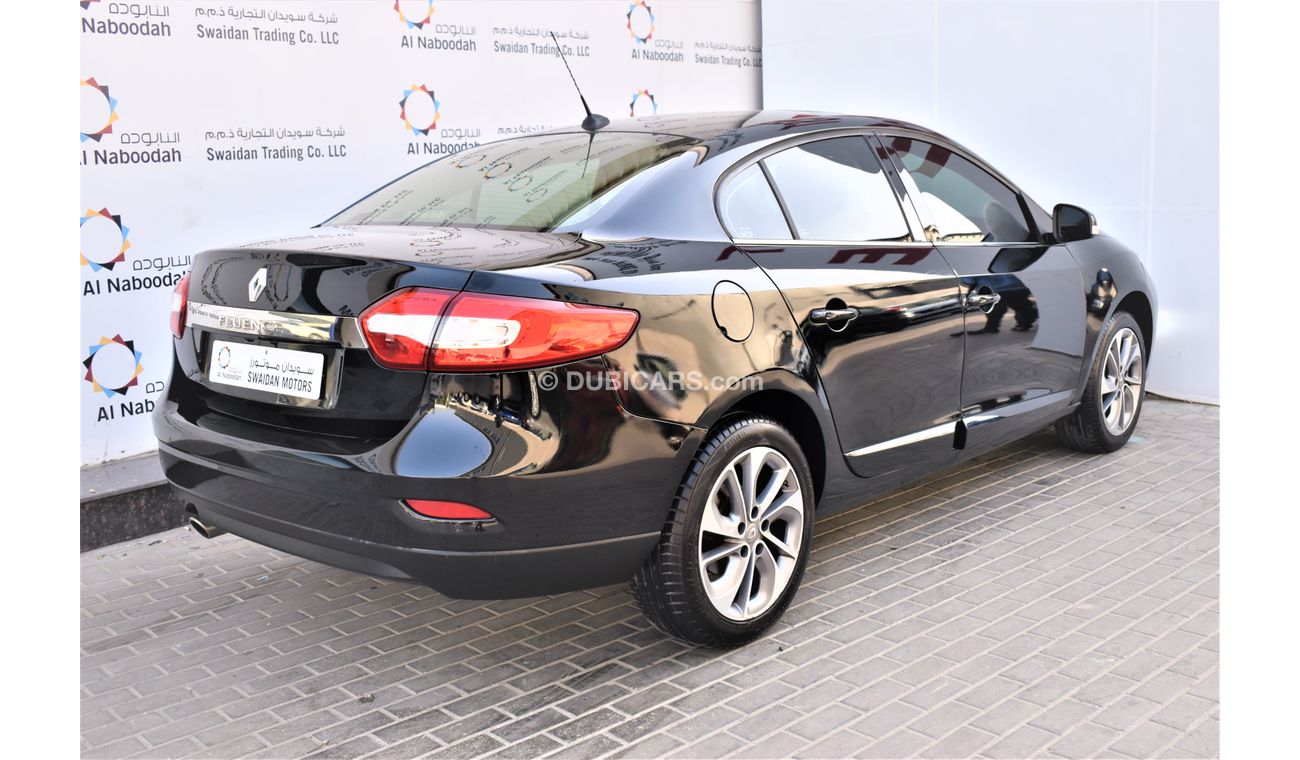 Renault Fluence 2.0L LE 2017 GCC SPECS DEALER WARRANTY WITH NAVIGATION