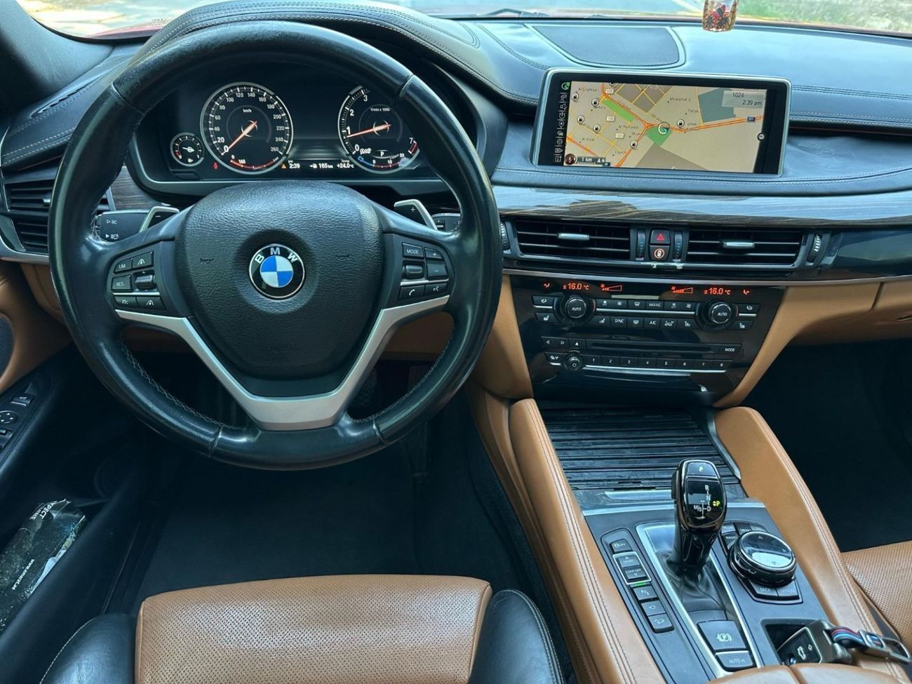 بي أم دبليو X6 50i Luxury 4.4L BMW X6 X DRIVE50i 2015 GCC FULL OPITION // PERFECT CONDITION