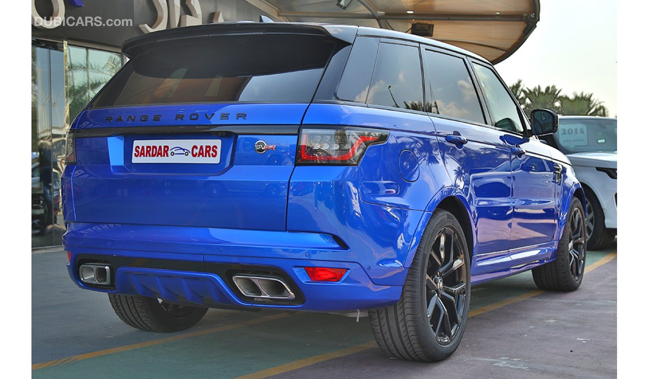 Land Rover Range Rover Sport SVR 2018 (FOR EXPORT)