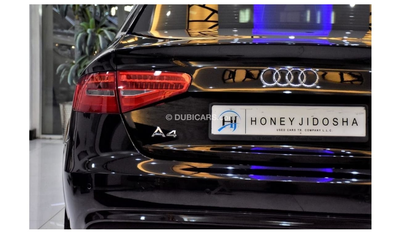 أودي A4 EXCELLENT DEAL for our Audi A4 25TFSi ( 2016 Model ) in Black Color GCC Specs