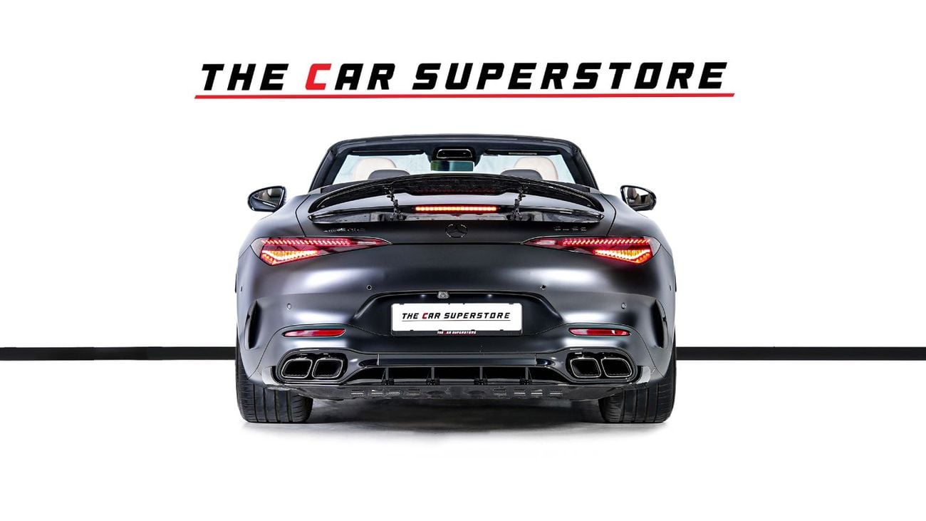 Mercedes-Benz SL 55 AMG Roadster 4Matic+ Full Option - Carbon Fibre Package - Night Package - GCC Specifications