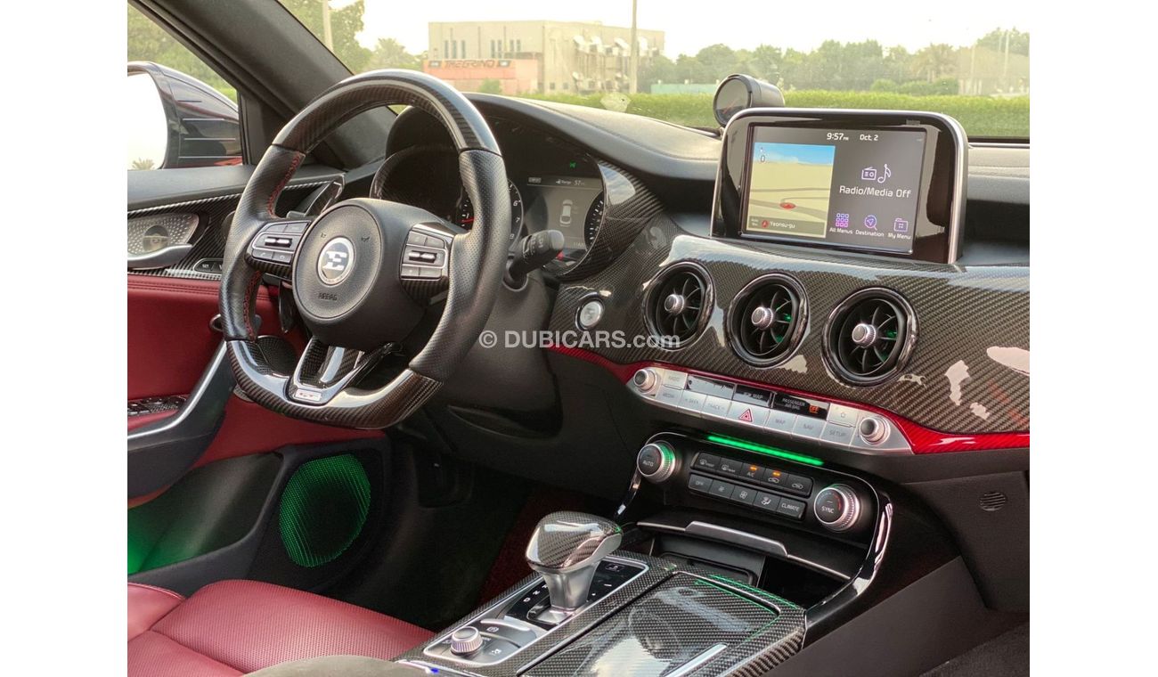 كيا ستينجر GT كيا STINGER موديل 2018 ضمان سنتين كيلو متر مفتوح