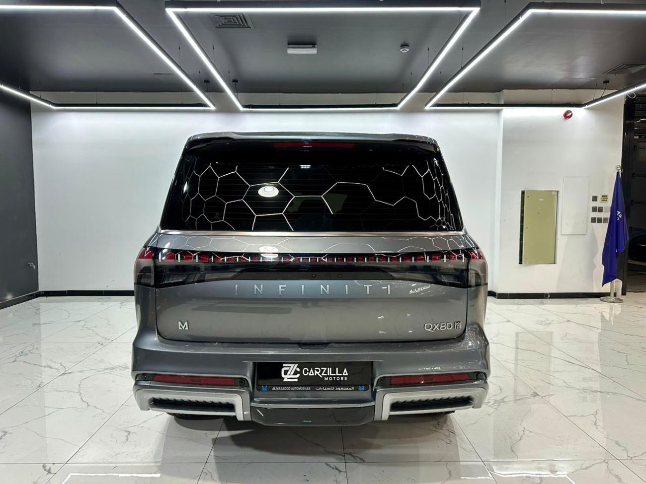 Infiniti QX80 Sensory Bench Chairs 3.5L AED 7344 / Monthly l 0% Down Payment l SENSORY l Agency Warranty until 203