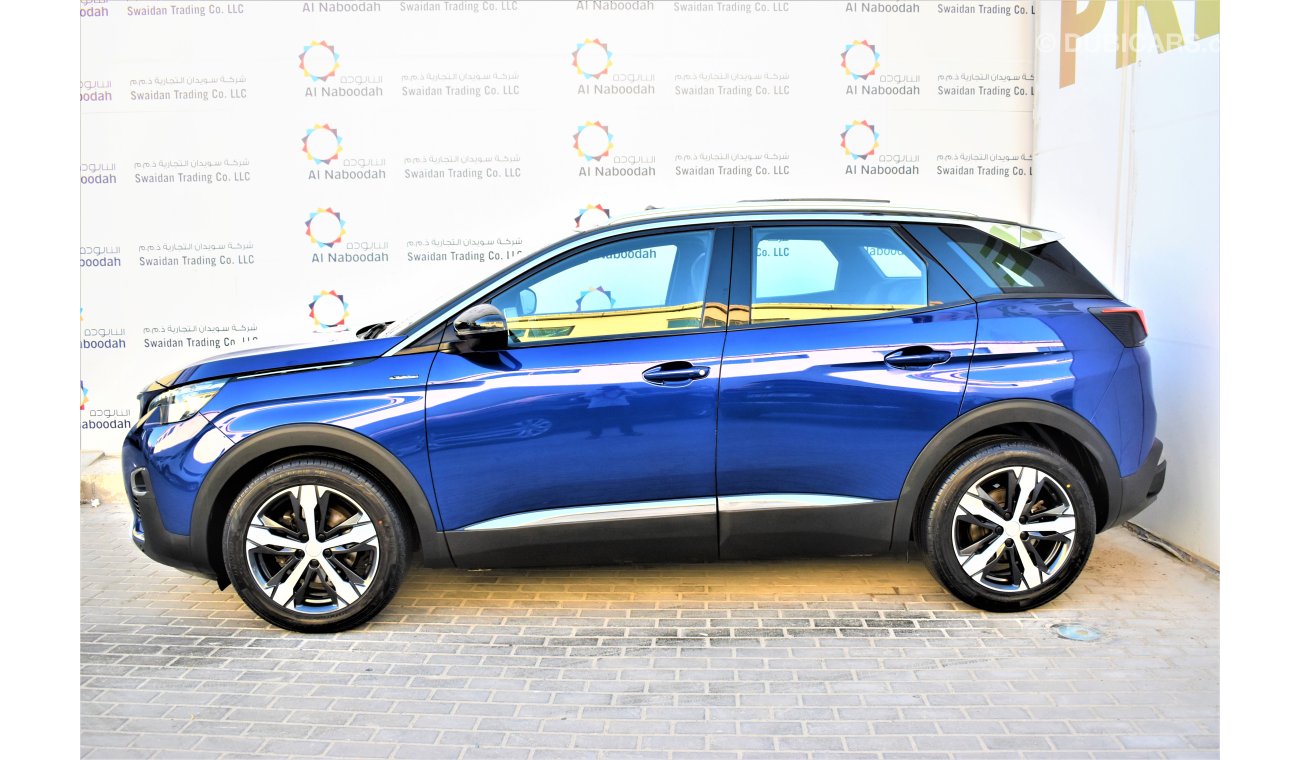 Peugeot 3008 1.6L GT LINE 2017 GCC SPECS DEALER WARRANTY