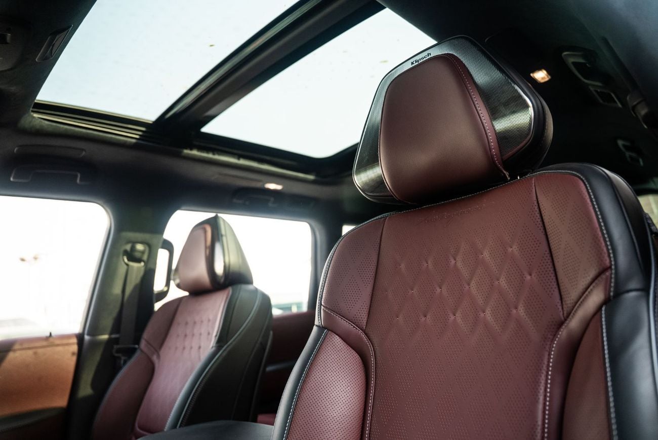 Infiniti QX80 AUTOGRAPH BENCH CHAIRS Autograph 2025 GCC Specs Agency Warranty Full Service History 3.5L Twin Turbo