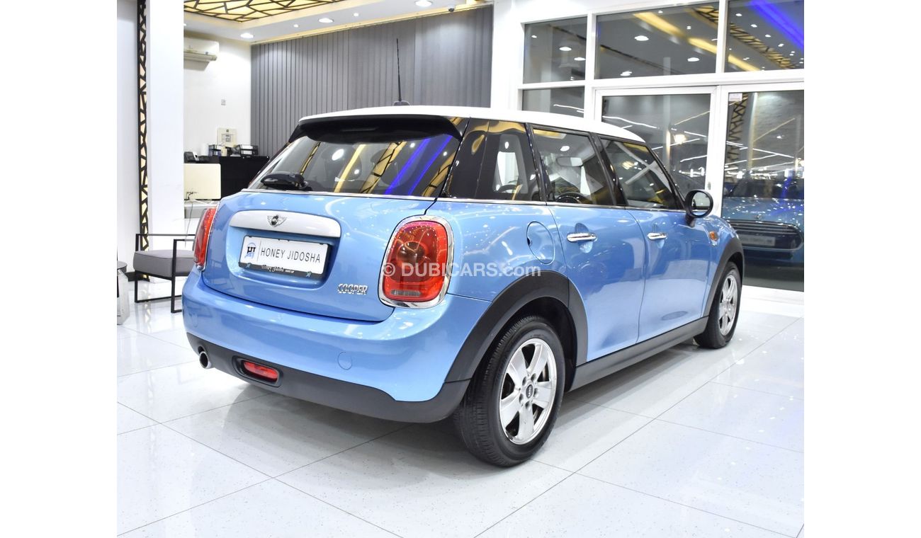 Mini Cooper EXCELLENT DEAL for our Mini Cooper ( 2015 Model ) in Blue Color GCC Specs