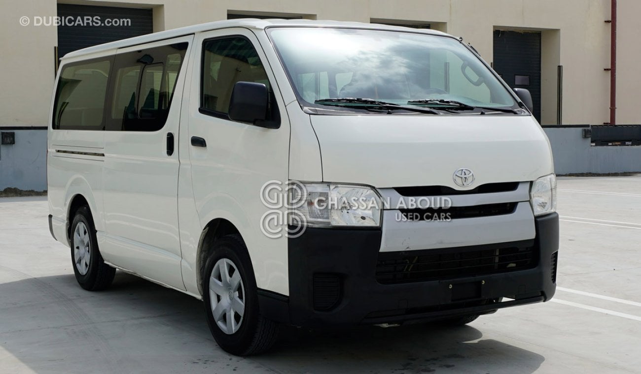 Toyota Hiace Certified Vehicle with Delivery option; Hiace (GCC Specs) in good condition(Code : 9396)