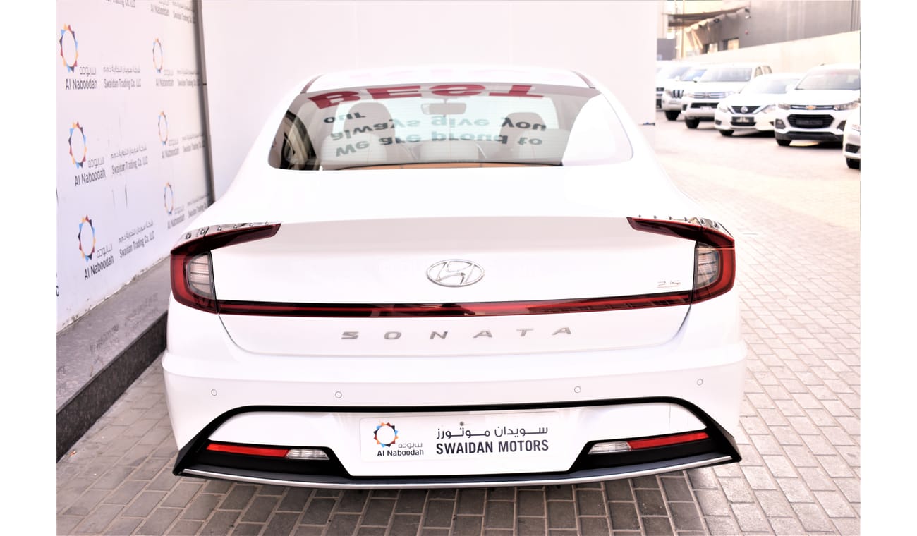 Hyundai Sonata AED 1039 PM | 2.4L GL GCC DEALER WARRANTY