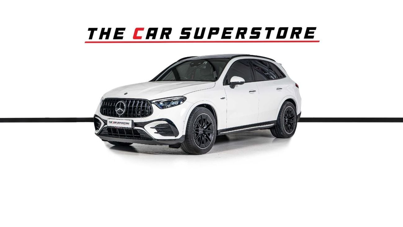 مرسيدس بنز GLC 43 AMG 4 MATIC-Night Package-Red Seat Belts-High Specifications