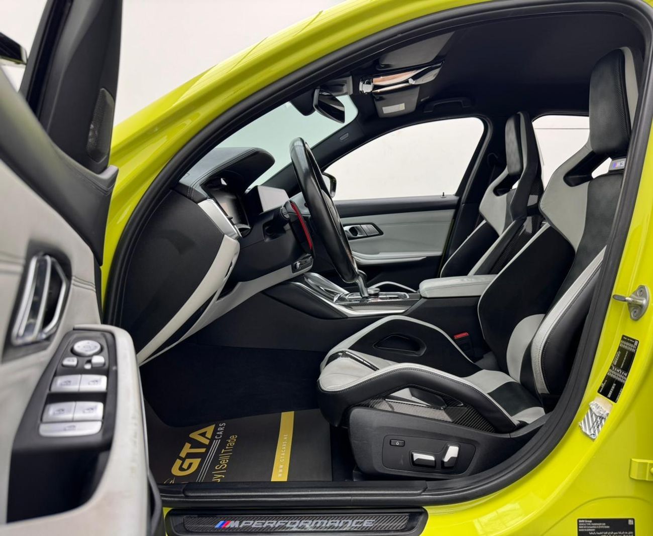 BMW M3 Competition 3.0L 2021 BMW M3 Competition, 1 Year Warranty, BMW Service History, GCC