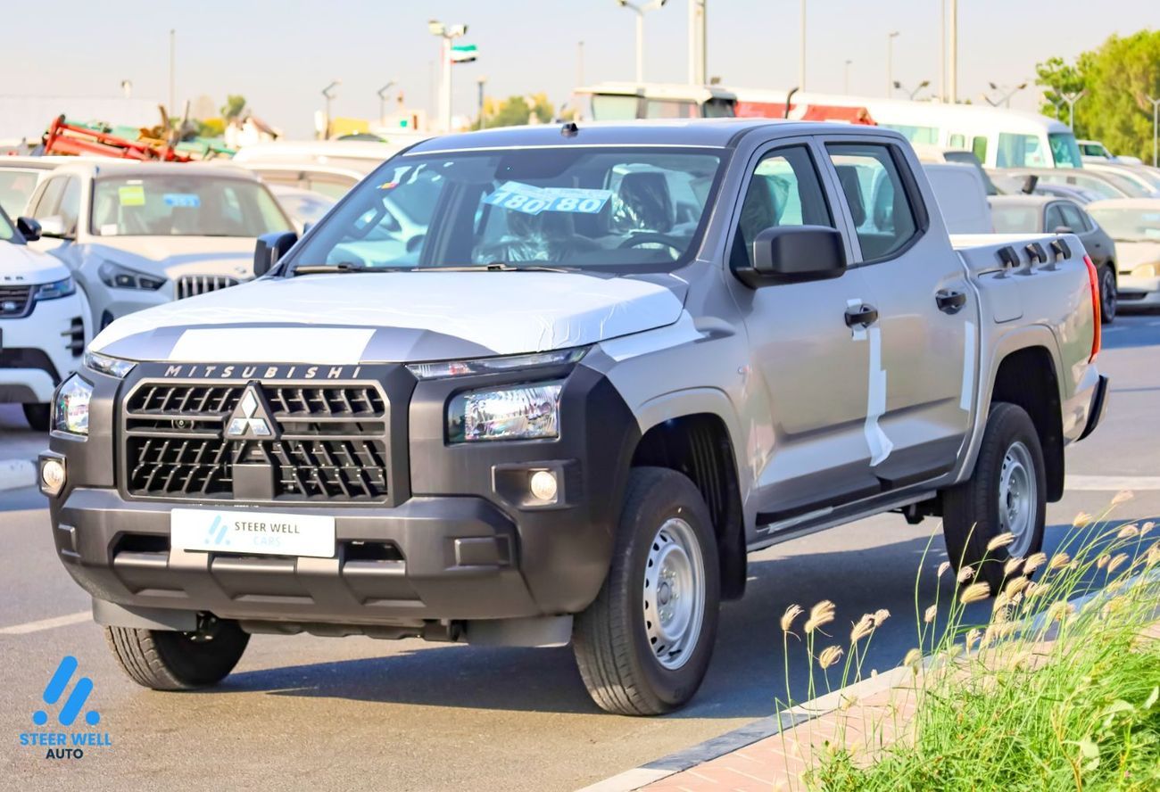 ميتسوبيشي L200 2.4L DIESEL D.CABIN 4X4 GL 5MT MID-LINE 2026 MODEL