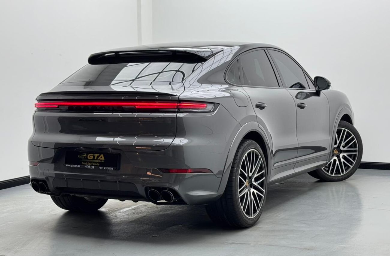 بورش كايان 2024 Porsche Cayenne S Coupe, 2026 Porsche Warranty, Porsche Service History, GCC