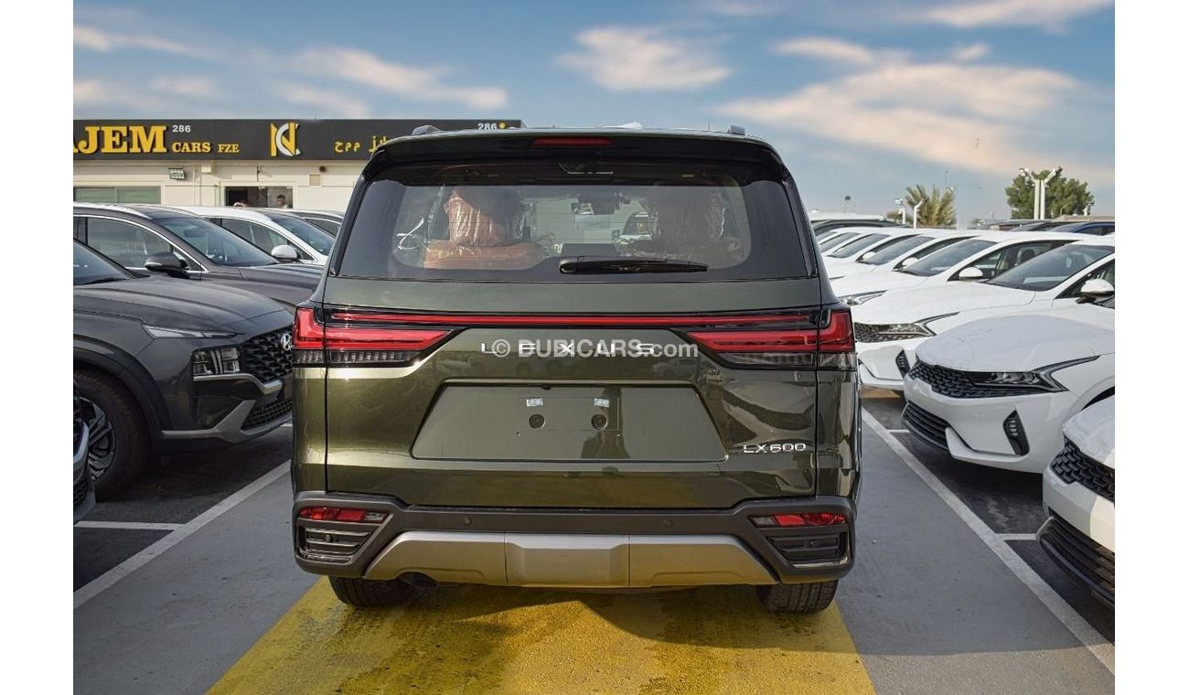 Lexus LX 600 VIP LAUNCH EDITION  w/Black Package LX600 - VIP BLACK EDTION - GREEN COLOR - 2022