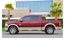 رام 1500 Longhorn Crew Cab | 2,152 P.M  | 0% Downpayment | Amazing Condition!