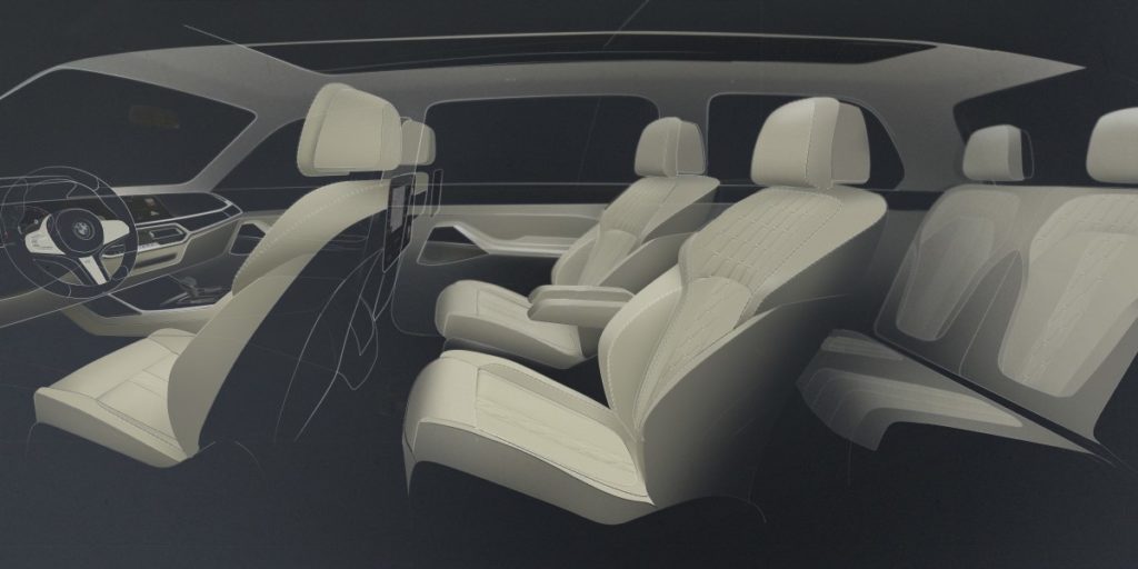 BMW X7 interior - Seats
