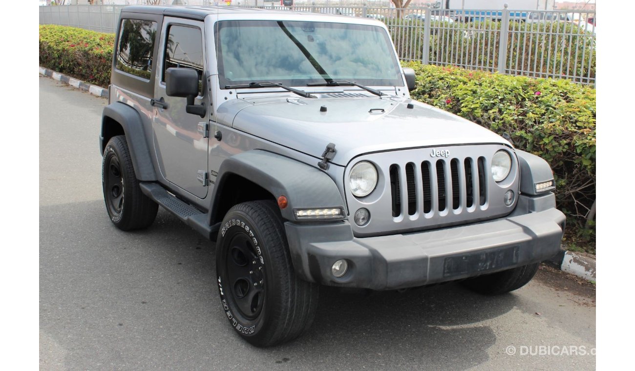 Jeep Wrangler Sport 2014/SPORT /GCC/ 100% ORIGINAL PAINT / 1 YEAR WARRANTY