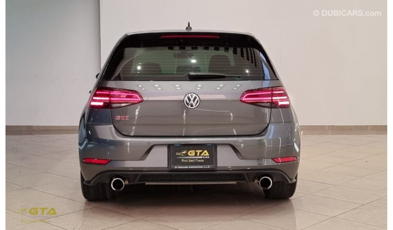 Volkswagen Golf 2019 Volkswagen GTI, Volkswagen Warranty-Full Service History, GCC