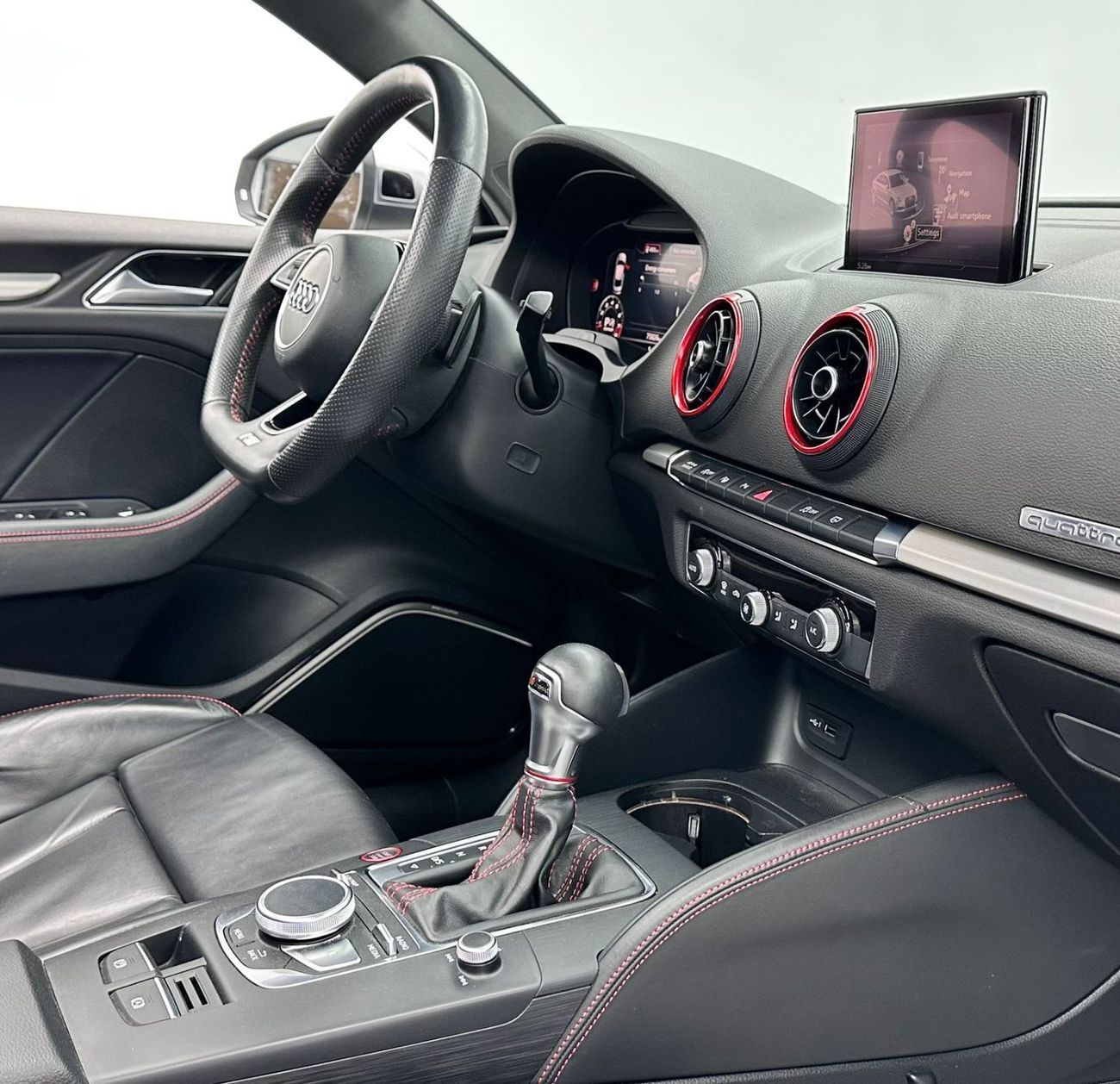 Audi S3 TFSI quattro 2.0L 2018 Audi S3 TFSI Quattro, Full Service History, GCC