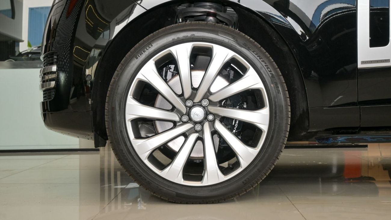 لاند روفر رينج روفر Autobiography P530 4.4L Range Rover Autobiography V8 - Pilot Seat - Fully loaded - 2025