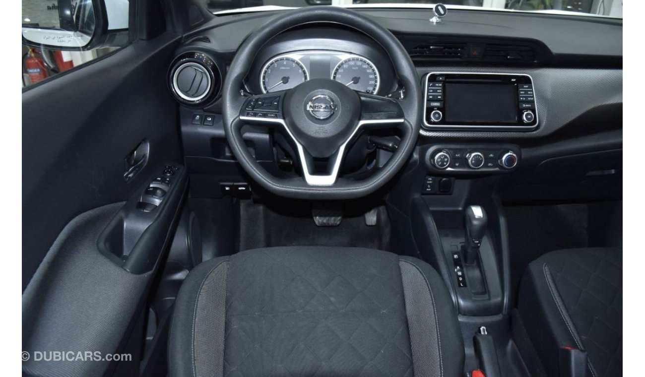 نيسان كيكس EXCELLENT DEAL for our Nissan Kicks ( 2020 Model ) in White Color GCC Specs