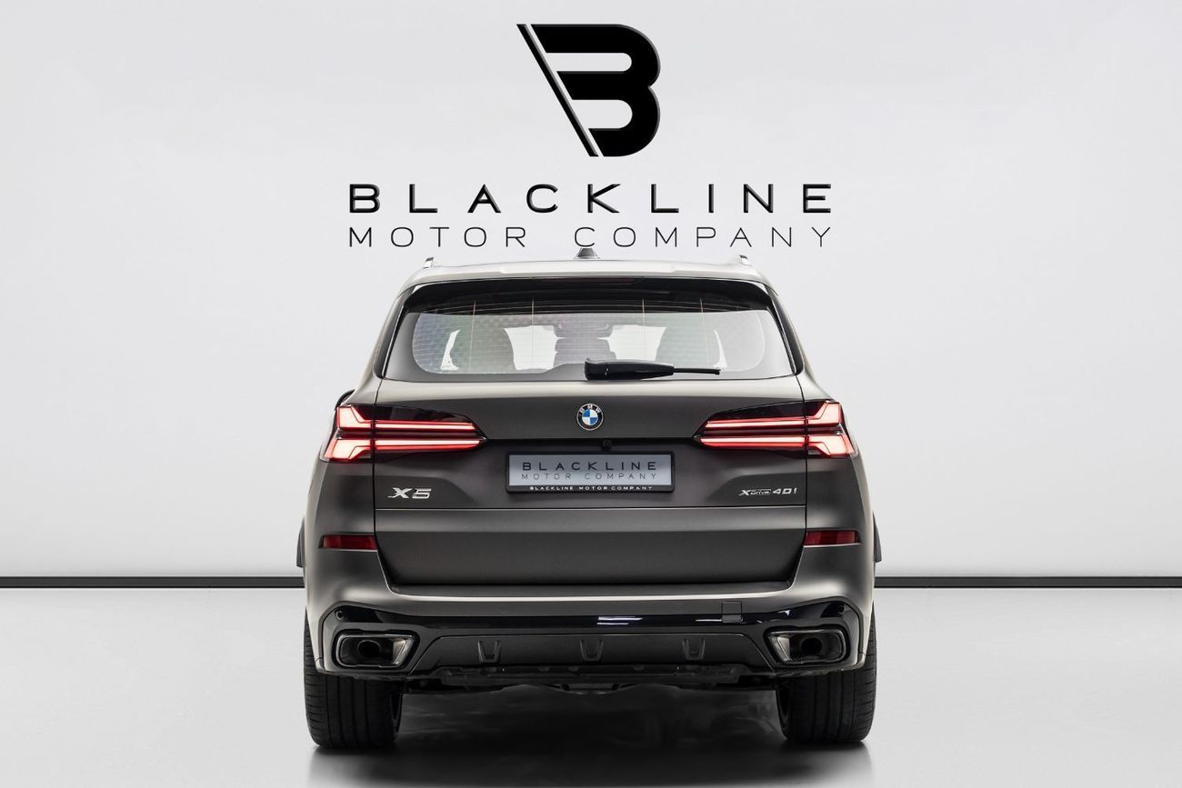 BMW X5 40i M Sport 3.0L 2025 BMW X5 xDrive40i M Sport Pro, 2030 BMW Warranty + Service Contract, Low Mileag