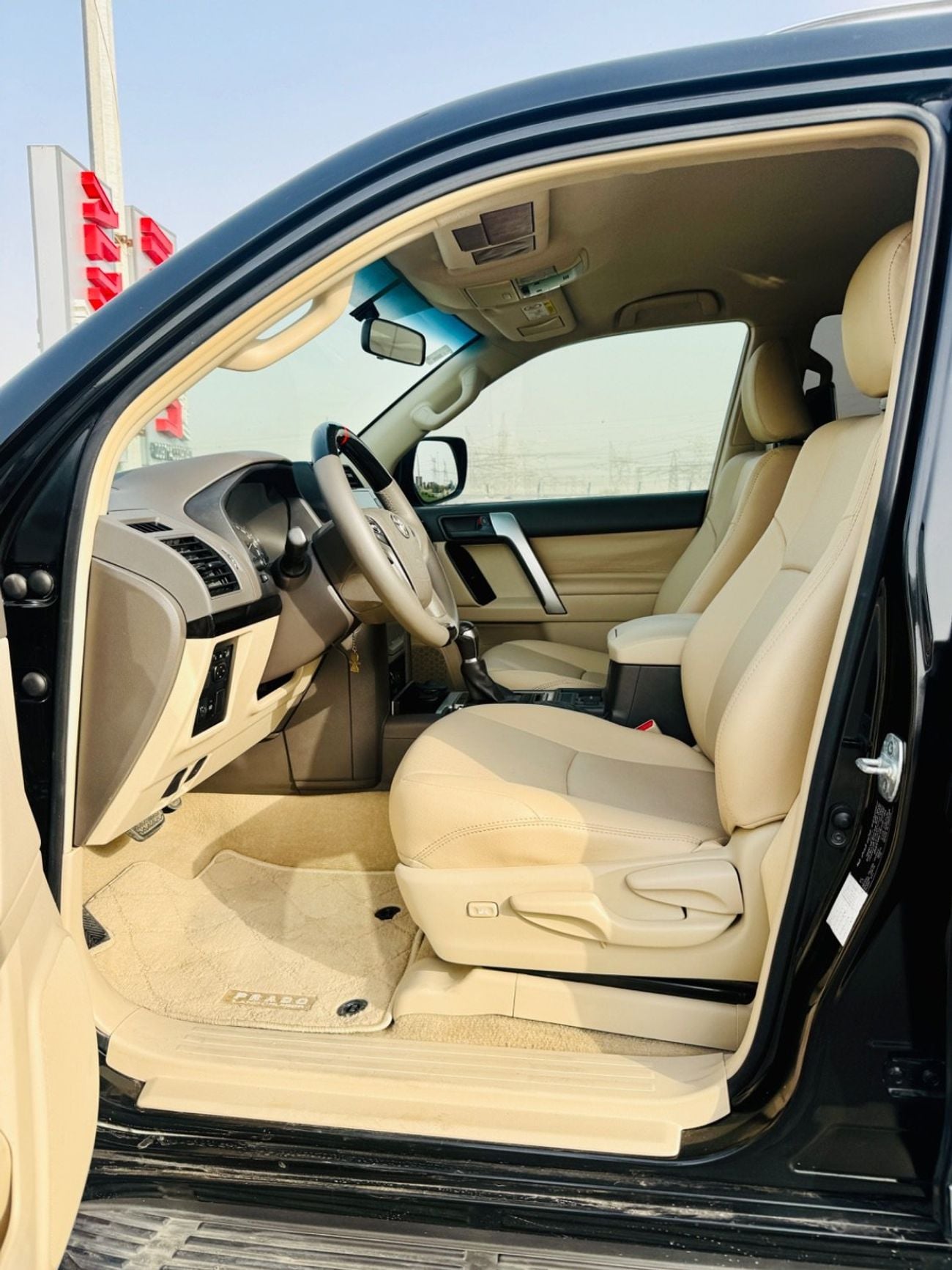 Toyota Prado Toyota Prado model 2021 petrol cylinder 4 black colour