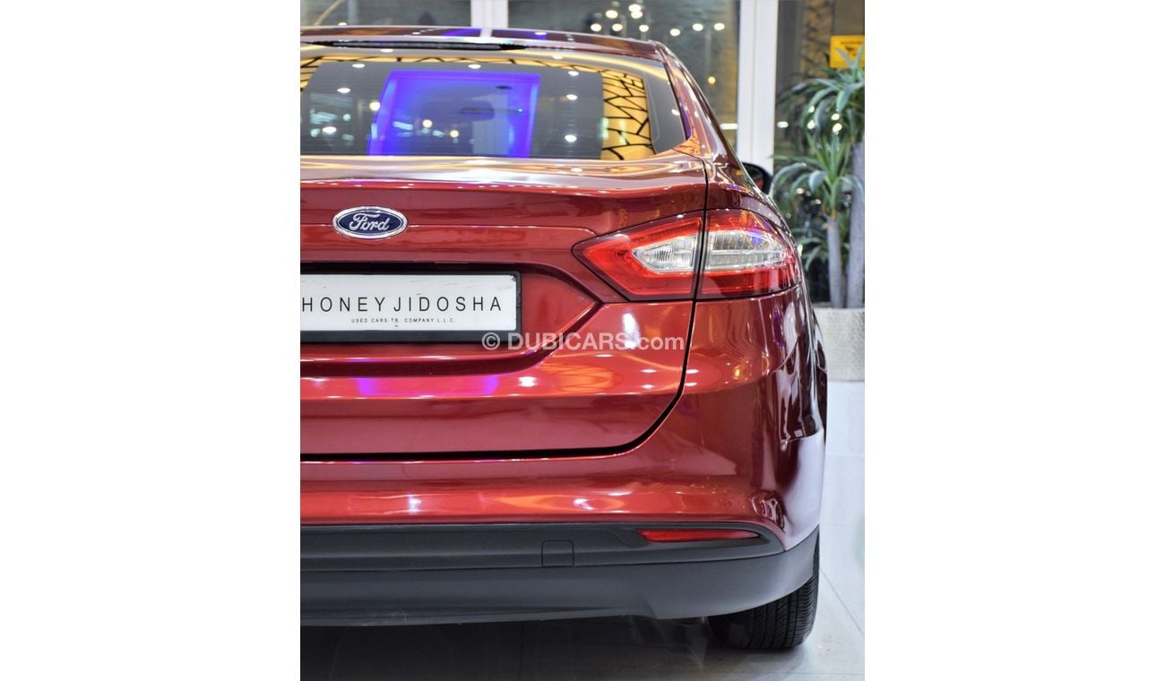 Ford Fusion SE EXCELLENT DEAL for our Ford Fusion ( 2017 Model ) in Red Color GCC Specs