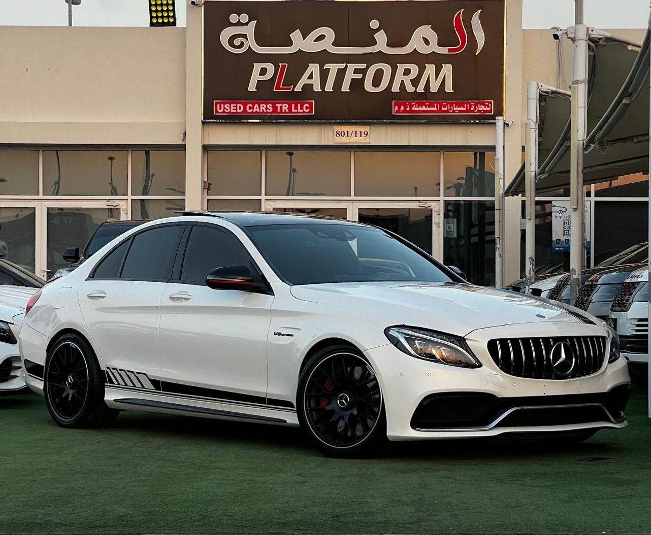 Mercedes-Benz C 63 AMG Mercedes benz C63S Model 2016 Import from Japan