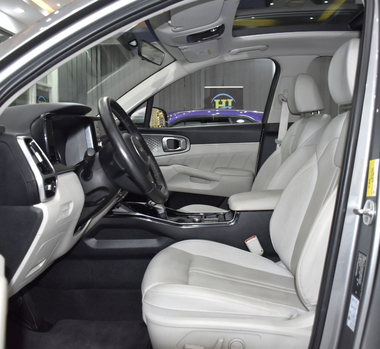 Kia Sorento EXCELLENT DEAL for our KIA Sorento V4 ( 2023 Model ) in Silver Color GCC Specs