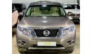 Nissan Pathfinder 4WD, Warranty, Service History, GCC