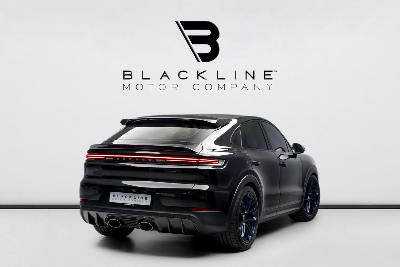 Porsche Cayenne TURBO GT BUY NOW, PAY 2027 | THE BLACKLINE STANDARD | 2027 Porsche Warranty, Low KMs, GCC