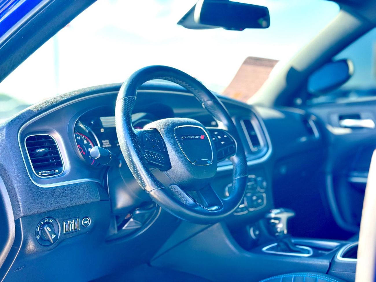 Dodge Charger 5.7L R/T | Monthly 1550/- | 0% DP | Super Track Pak | Sport Mode | Park Assist | # 38337