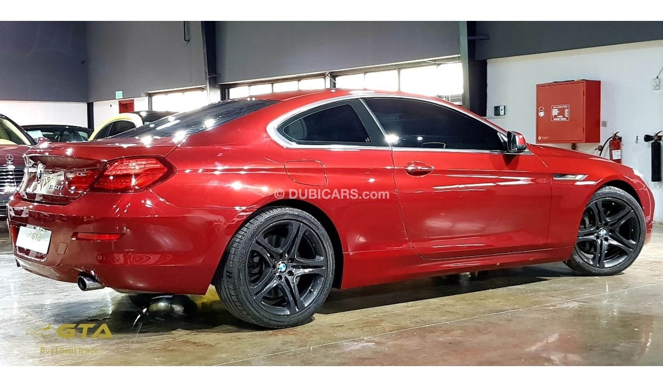 بي أم دبليو 640i "RESERVED" 2012 BMW 640i Coupe, Service History, GCC