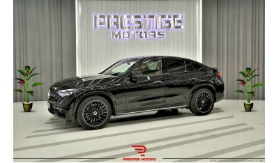 مرسيدس بنز GLC 200 2024 AMG Night Pack Coupe. For Local Registration +10%