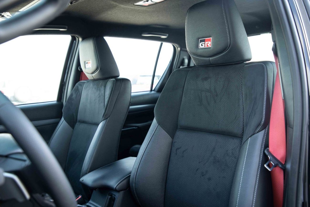 Toyota Hilux 2024 Toyota Hilux 4x4 DC 4.0 GR-S - Platinum White Pearl inside GRS | Export Only