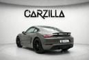 Porsche 718 Cayman GTS 2.5L AED 8,421 / Monthly l 0% Downpayment l Porsche Cayman 718 GTS