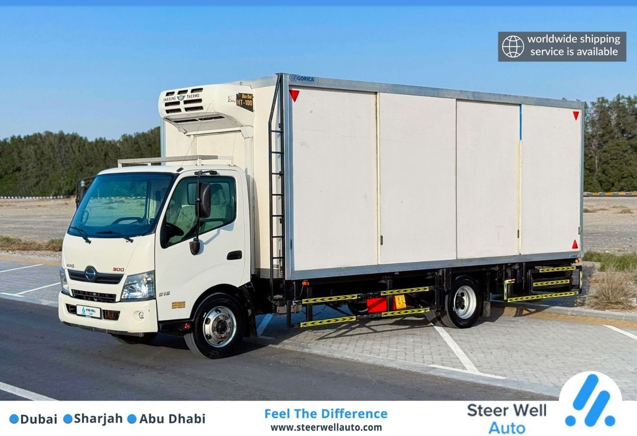 Hino 300 2019 916 Series 4.0L RWD Chiller Slider - Diesel - GCC - Ready to Drive - Book Now!