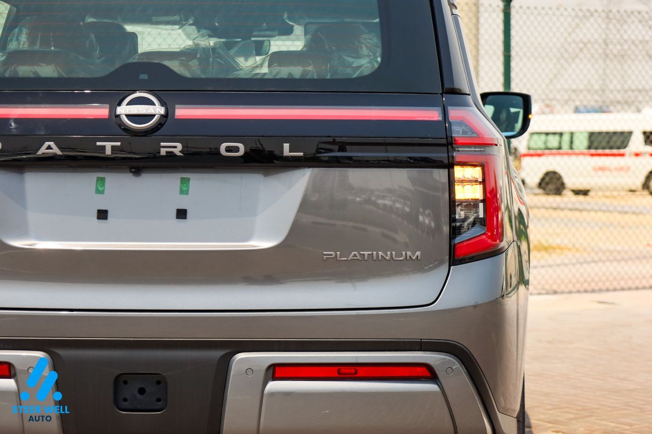 Nissan Patrol LE PLATINUM CITY 2026 GCC 3.5 Twin Turbo | TAN interior | AWD | 9AT | 8 Seater SUV | Export Only